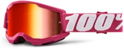 100% Strata 2 Junior MTB Goggles Mirror Lens