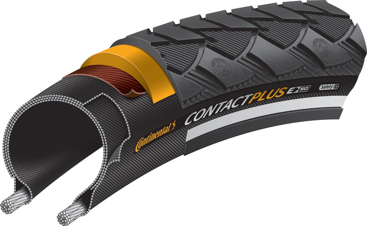 Continental Contact Plus Reflective 700c Tyre
