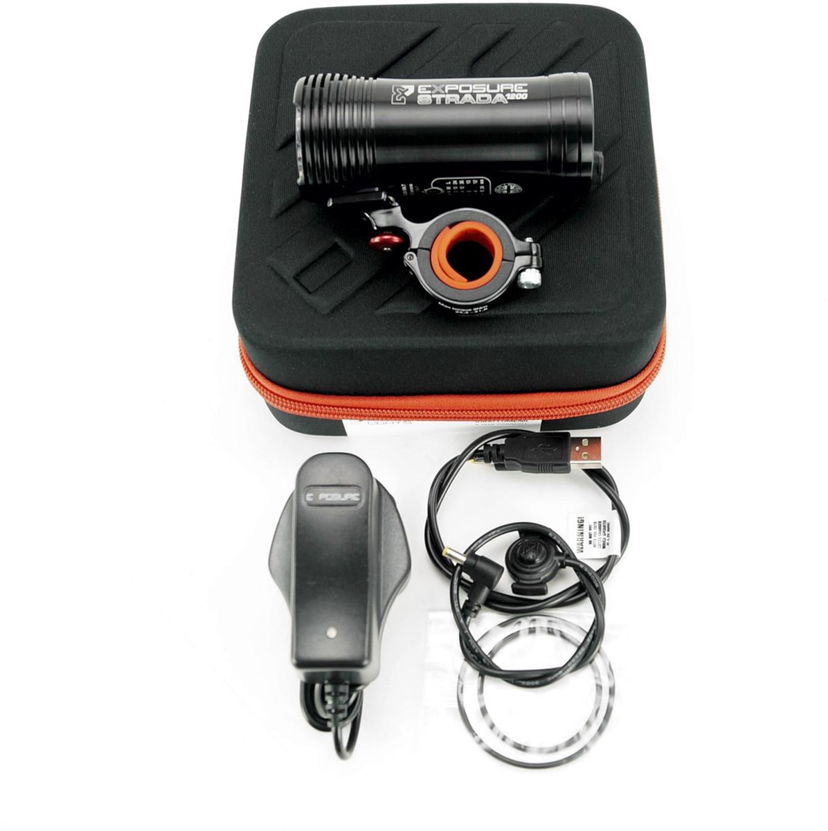 Exposure Strada 900 Road Specific Rechargeable Front Light Including Remote Switch With DayBright - 800 Lumens