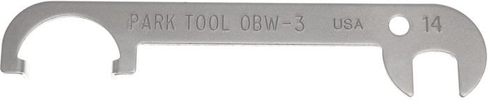 Park Tool OBW3C Offset Brake Wrench 14 mm Brake Centering Tool