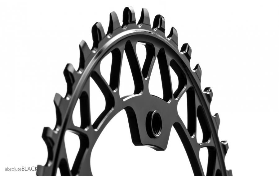 absoluteBLACK Gravel 1x Oval 110 Bcd X4 Chainring