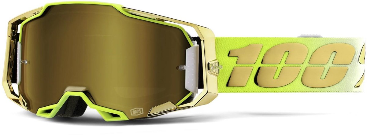 100% Armega MTB Cycling Goggles - Mirror Lens
