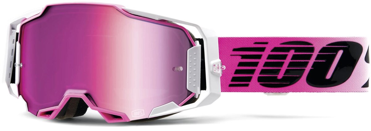 100% Armega MTB Cycling Goggles - Mirror Lens
