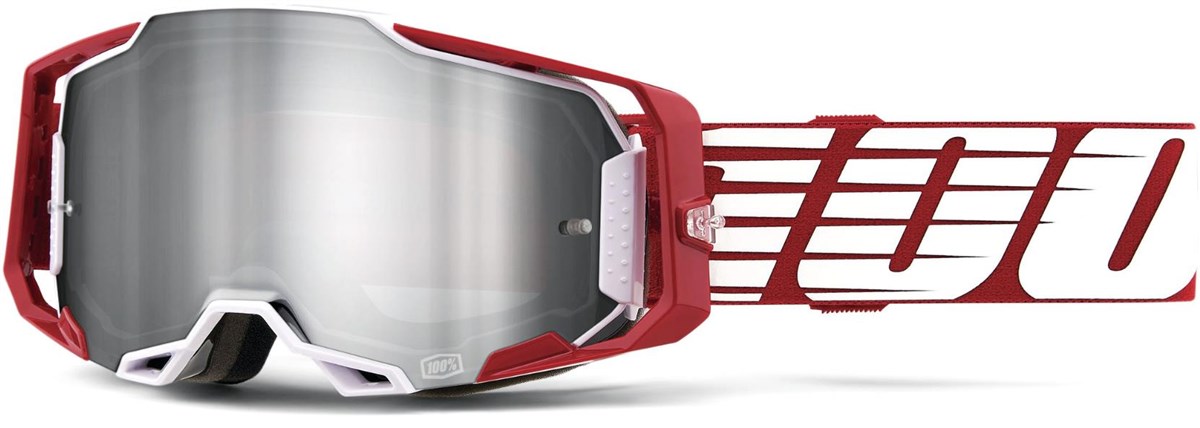 100% Armega MTB Cycling Goggles - Mirror Lens