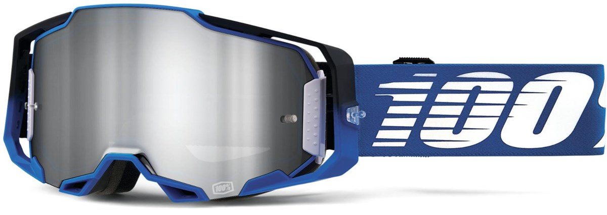 100% Armega MTB Cycling Goggles - Mirror Lens