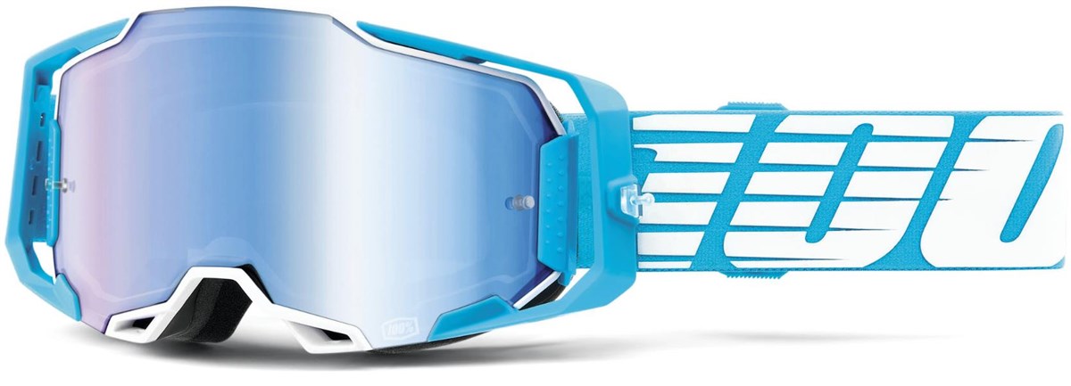 100% Armega MTB Cycling Goggles - Mirror Lens