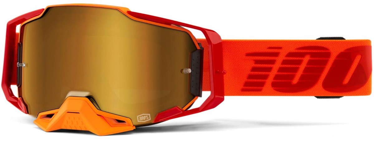 100% Armega MTB Cycling Goggles - Mirror Lens