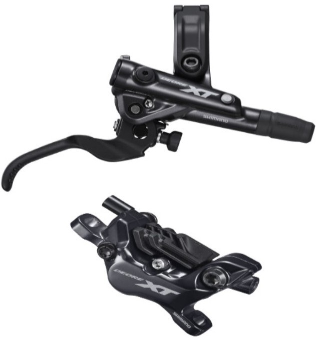 Shimano XT M8120 Complete Disc brake 4 Pot Post Mount Calliper