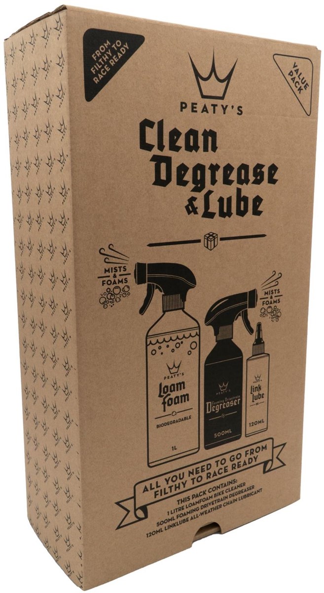 Peatys Clean Degrease Lube Gift Starter Pack