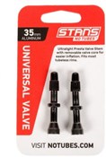 Stans Universal Presta Coloured Alloy Valve Stems Pair