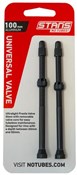 Stans Universal Presta Coloured Alloy Valve Stems Pair
