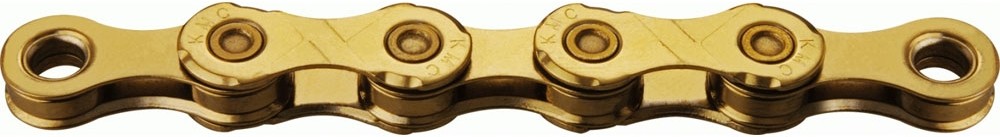 KMC E12 Ti-N Gold 12 Speed Chain For E-Bike 130 Links