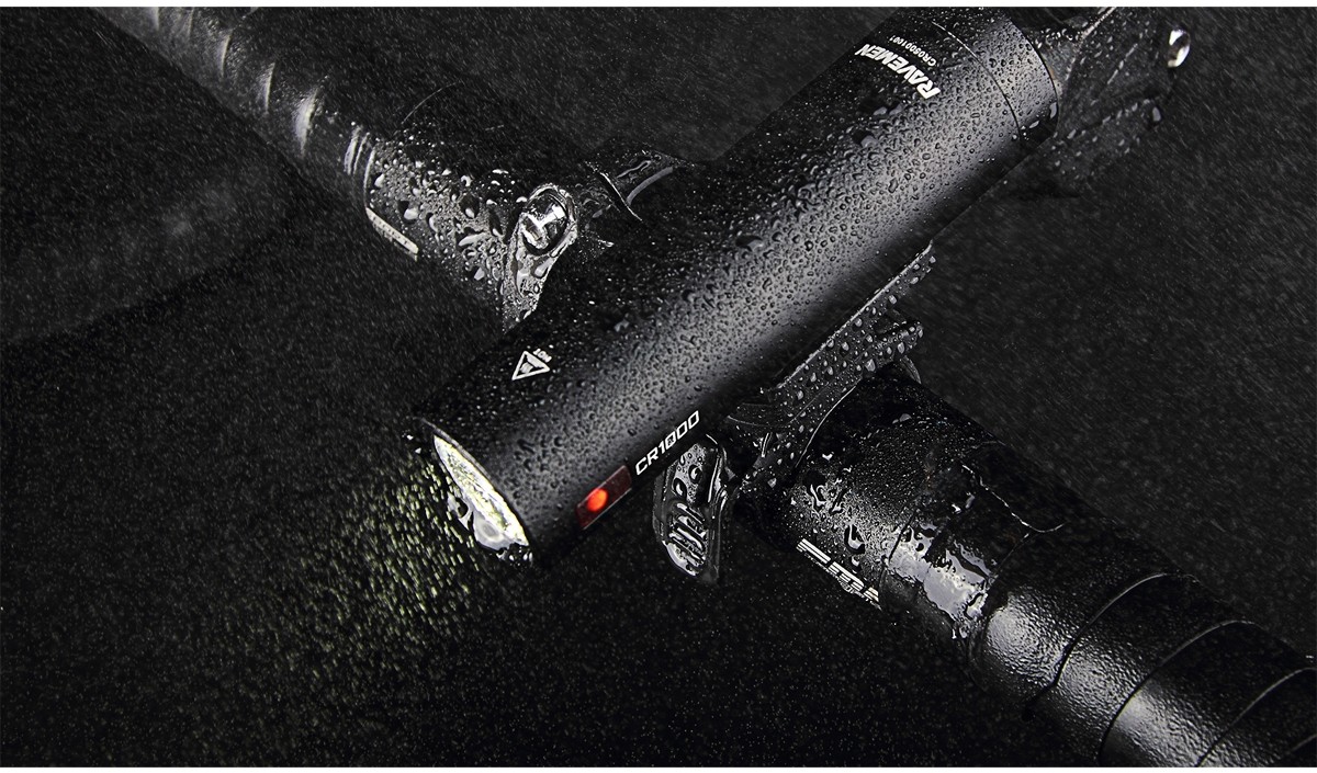 Ravemen CR1000 USB Rechargeable T-Shape Anti-Glare Front Light with Remote 1000 Lumens