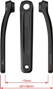 FSA Bosch CK-320 ISIS E-Bike Crank Arms