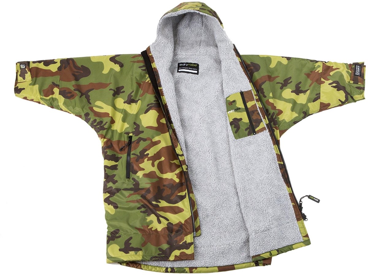 Dryrobe Advance Camo Childrens Long Sleeve Dryrobe
