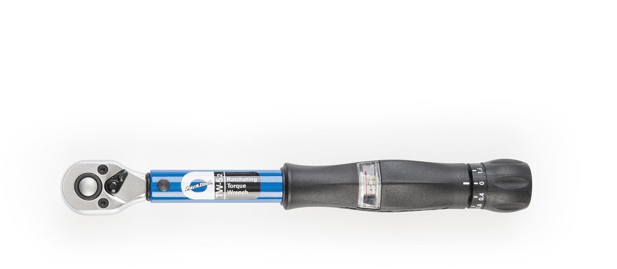 Park Tool TW-5.2 - Ratcheting Torque Wrench - 2-14Nm 3/8" Drive