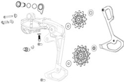 SRAM Rear Derailleur Bolt And Screw Kit SX/NX Eagle
