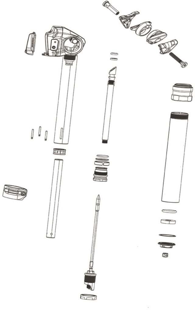 RockShox Seatpost Spare Parts Clamp Nut And Bolt Kit - Reverb