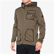100% Viceroy Hooded Zip Tech Fleece Cycling Hoodie