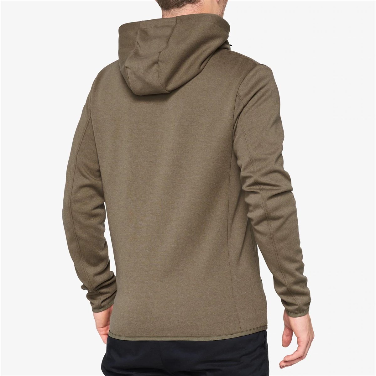 100% Viceroy Hooded Zip Tech Fleece Cycling Hoodie
