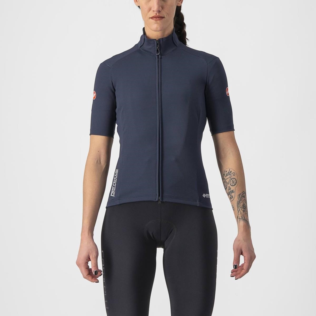 Castelli Perfetto Ros 2 Wind Womens Short Sleeve Cycling Jersey