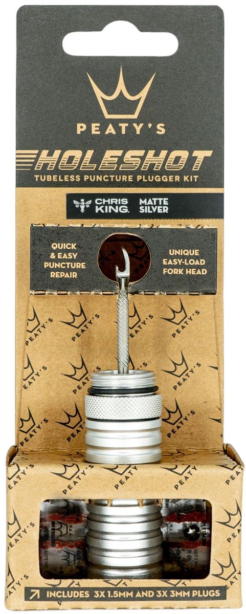 Peatys Holeshot Tubeless Puncture Plugger Kit