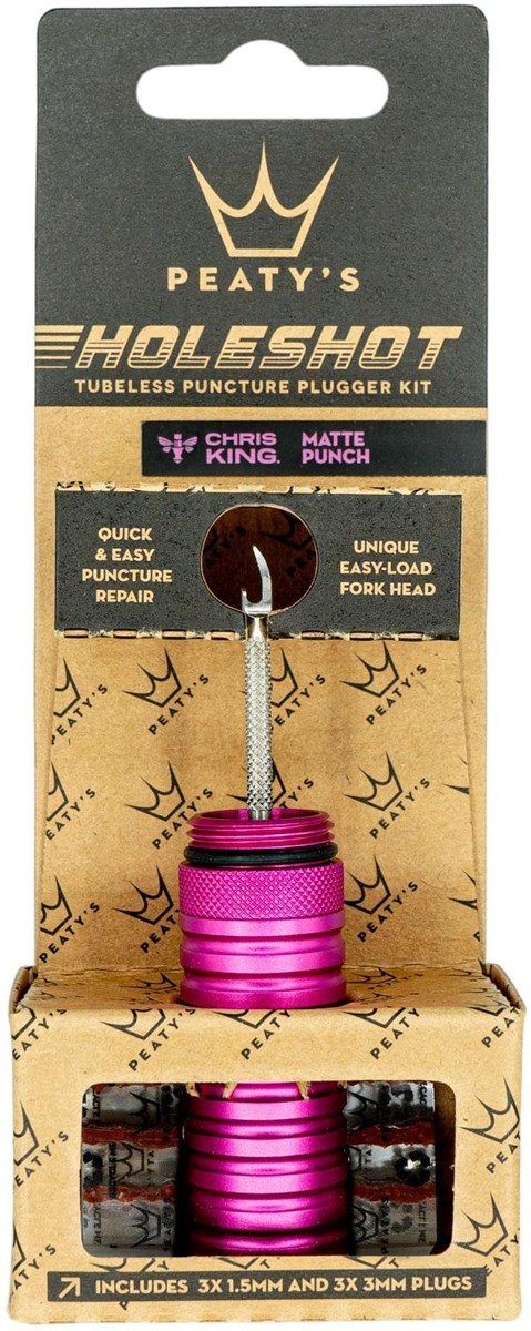 Peatys Holeshot Tubeless Puncture Plugger Kit
