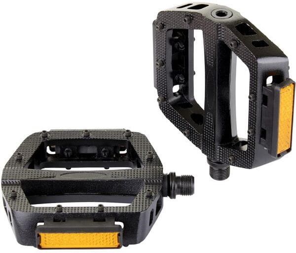 M Part Primo Alloy platform pedals with screw pins 9/16 inch