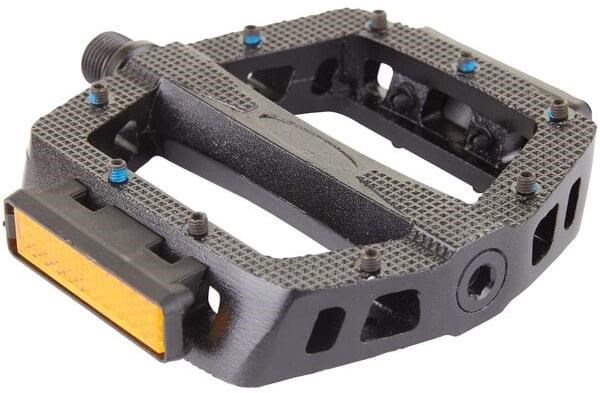 M Part Primo Alloy platform pedals with screw pins 9/16 inch