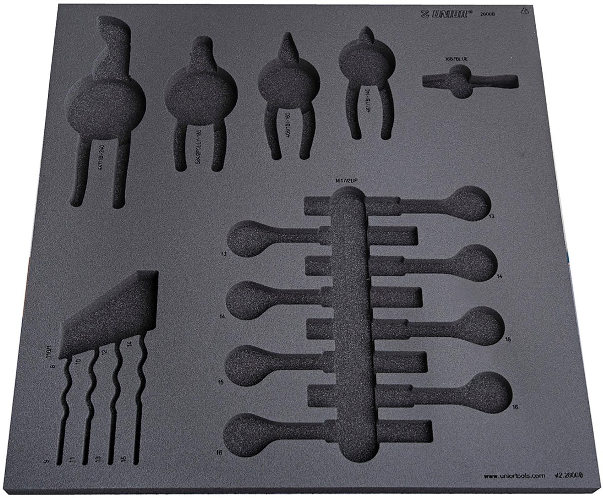 Unior Empty Tray For Set2 - 2600B