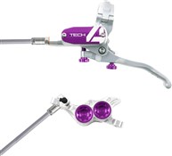 Hope Tech 4 E4 Brakes Braided No Rotor
