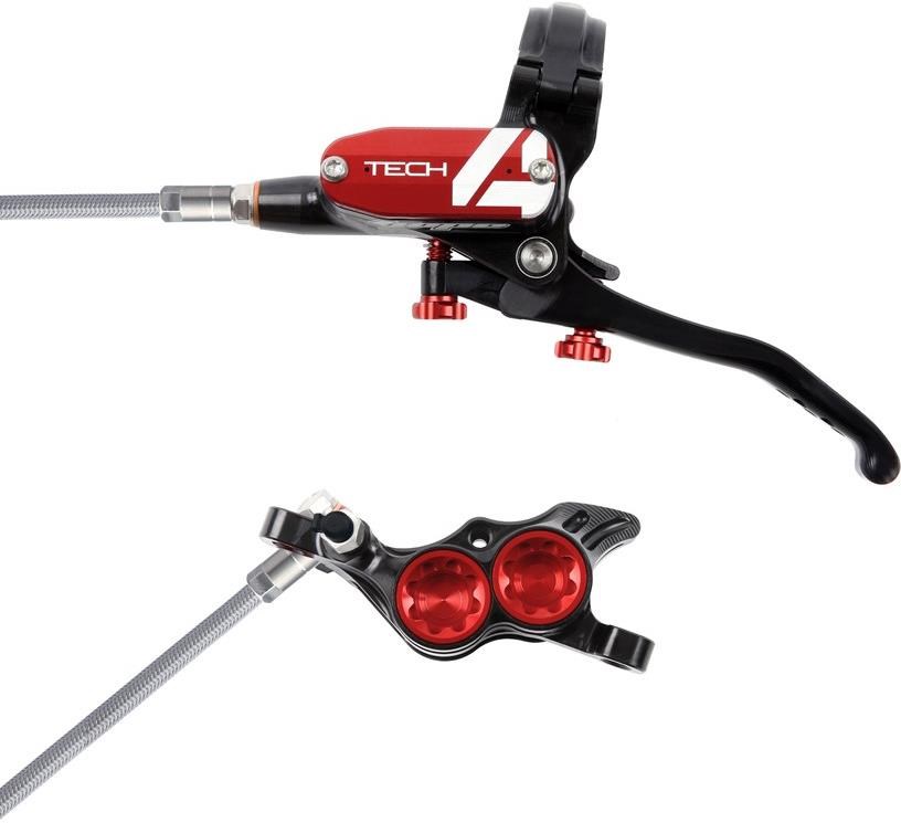 Hope Tech 4 E4 Brakes Braided No Rotor