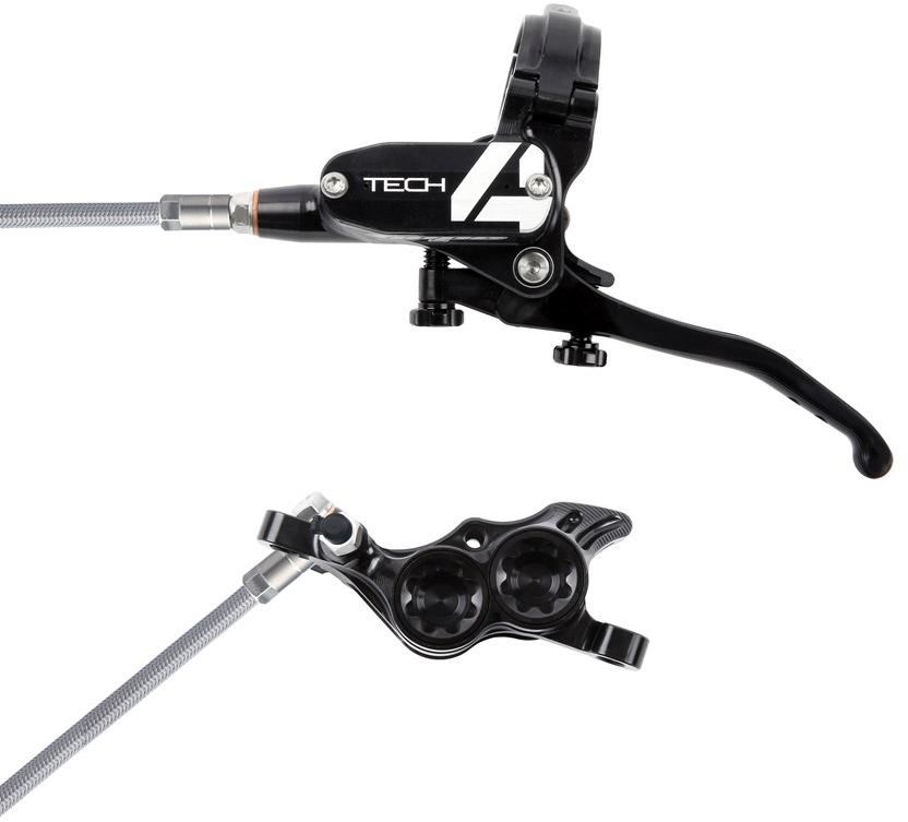 Hope Tech 4 E4 Brakes Braided No Rotor