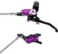 Hope Tech 4 E4 Brakes Braided No Rotor