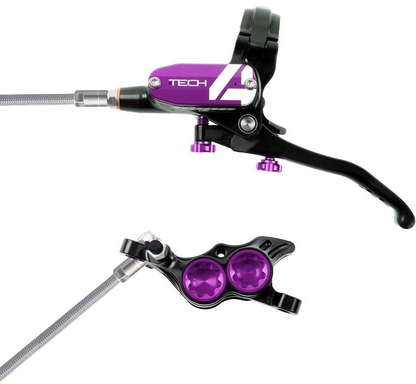 Hope Tech 4 E4 Brakes Braided No Rotor