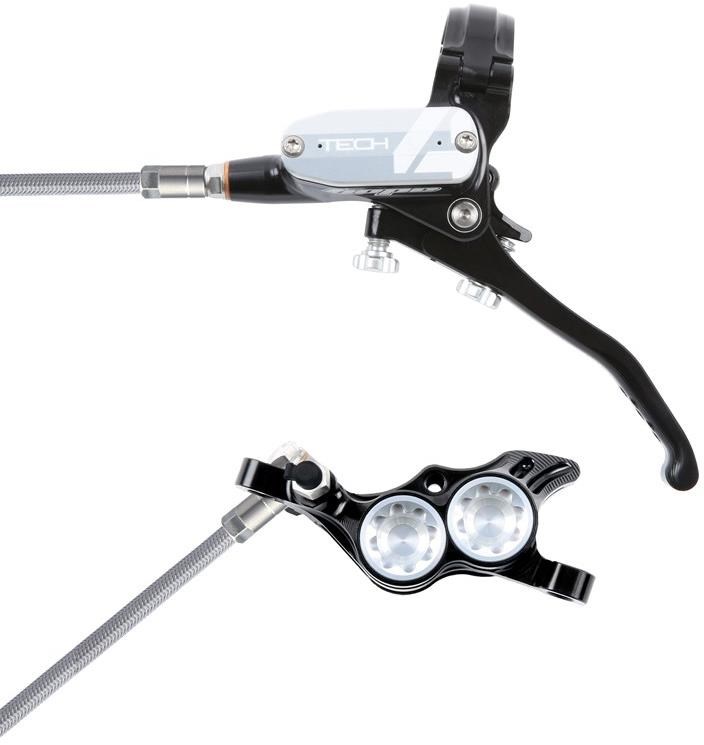 Hope Tech 4 E4 Brakes Braided No Rotor