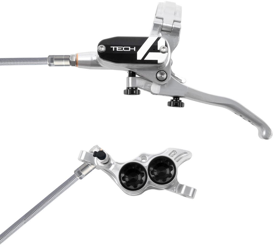 Hope Tech 4 E4 Brakes Braided No Rotor