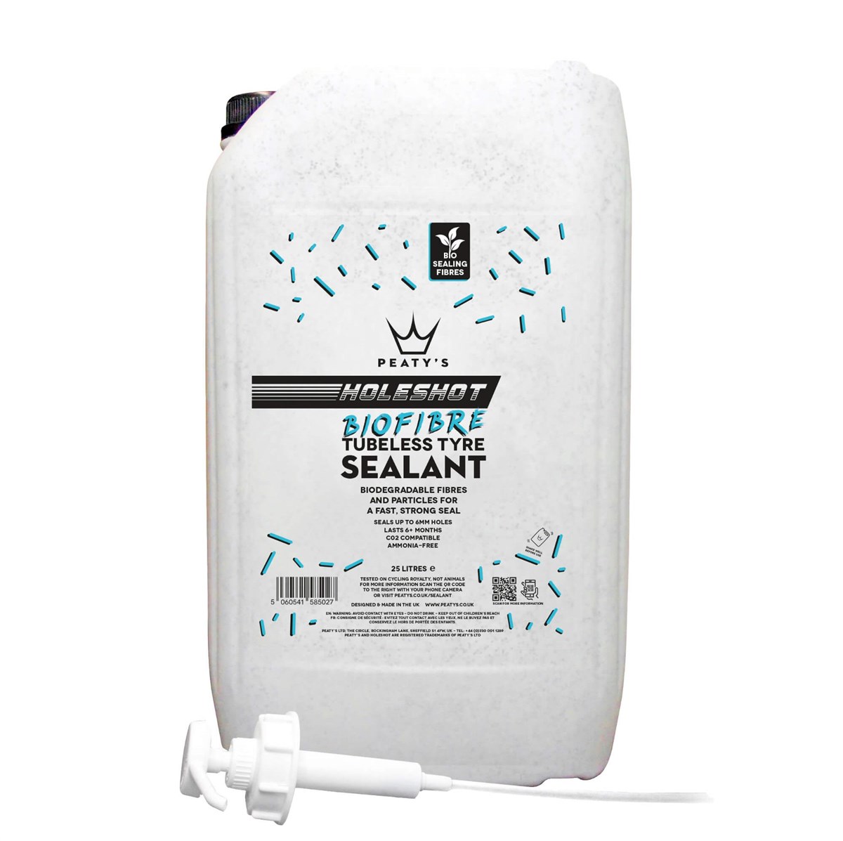 Peatys Holeshot BioFibre Tubeless Tyre Sealant