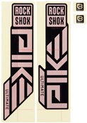 RockShox Fork Decal Kit - Pike Ultimate 27/29 (2023+)