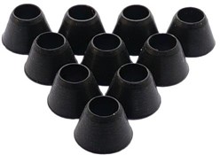 Orange Seal Round Presta Grommets 10 Pieces