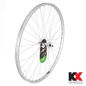 KX Wheels Hybrid Singlewall Solid Axle Rim Brake Front 700c Wheel