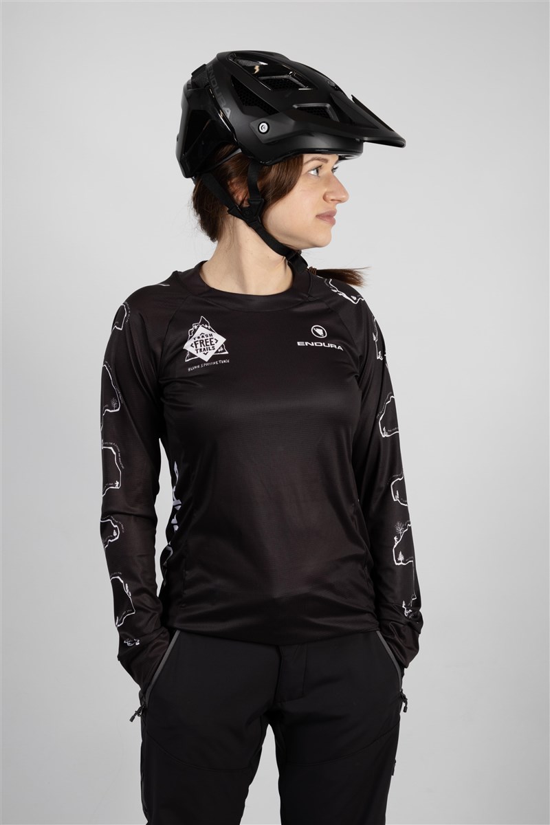 Endura MT500 Womens Long Sleeve Lite Cycling Jersey