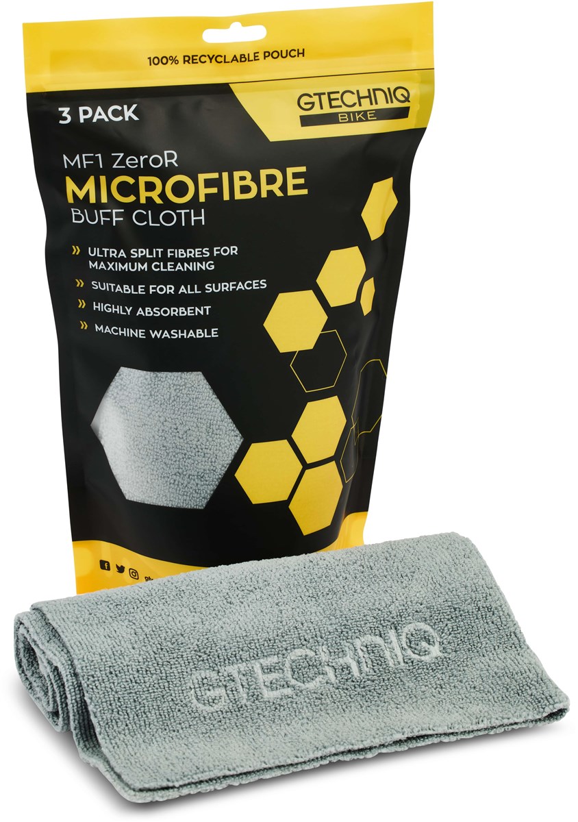 Gtechniq Bike Microfibre Triple Pack