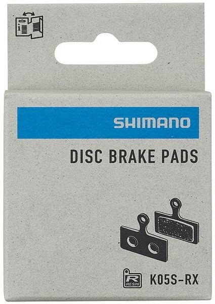 Shimano K05S-RX Steel Back Resin Disc Pads and Spring