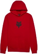 Fox Clothing Fox Head Pull Over Fleece Hoodie