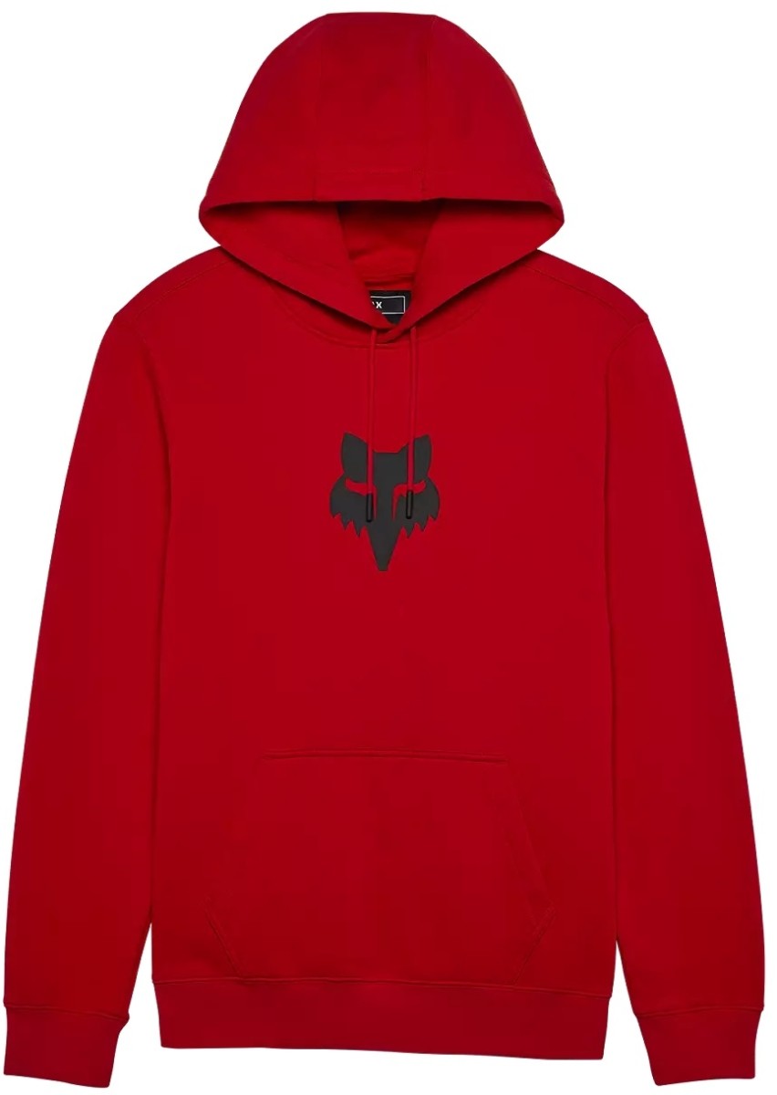 Fox Clothing Fox Head Pull Over Fleece Hoodie