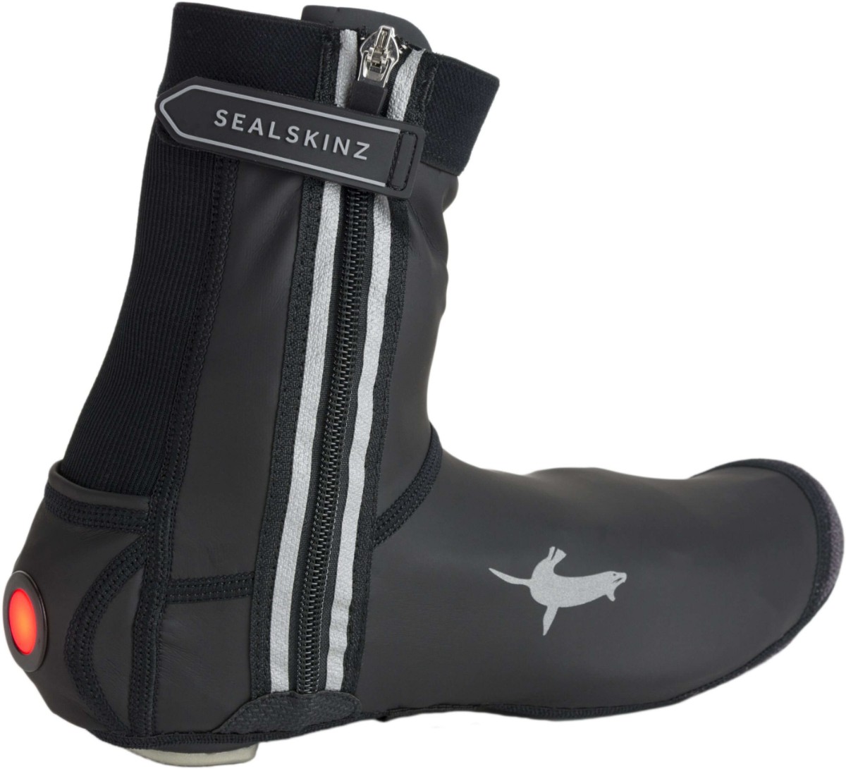 SealSkinz Barsham All Weather LED Open-Sole Cycle Overshoes