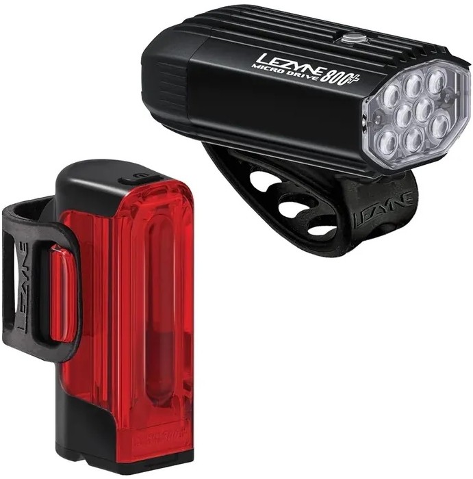 Lezyne Micro Drive 800+ / Strip Drive 300+ Light Set