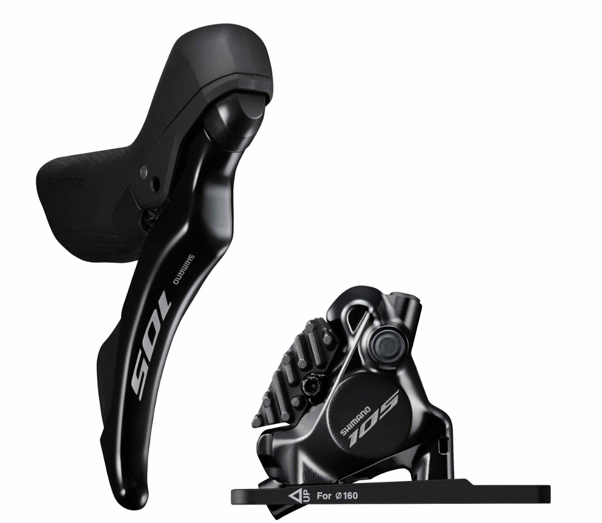 Shimano ST-R7120 105 Hydraulic Disc STI Set Flat Mount Calliper