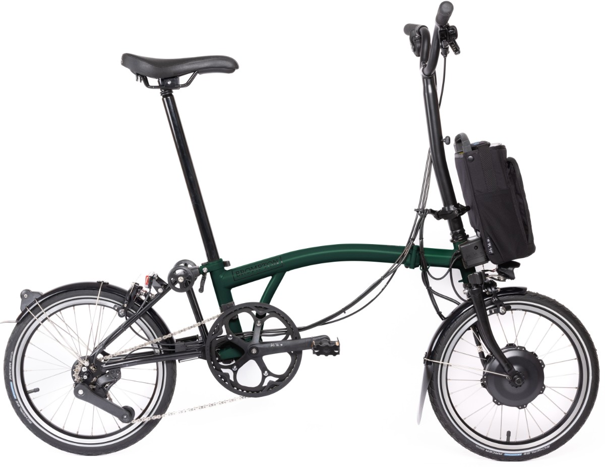 Brompton Electric C Line 12 Speed 2025 Electric Folding Bike